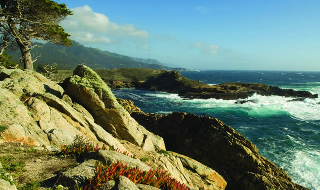The 9-day California Coastal Holiday itinerary.