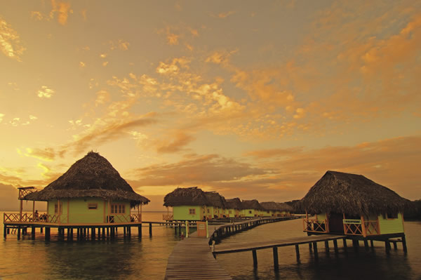 Sunset in Bocas del Toro