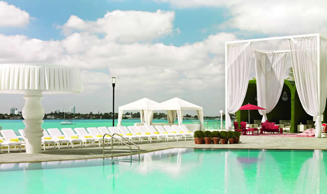 The Mondrian South Beach.