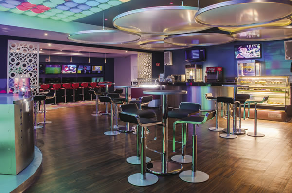 The new Wired Teens Lounge debuted with the resort's $55 million renovation project.