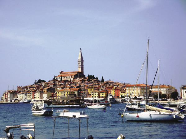 Rovinj, on the Adriatic in Croatia.