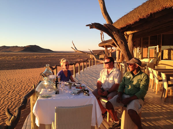 Wildlife viewing and stays in luxury desert retreats such as Little Kulala in Namibia are what it's all about in Africa.