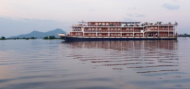 Traveling up the Mekong River with CroisiEurope. (Photo Credit CroisiEurope.)