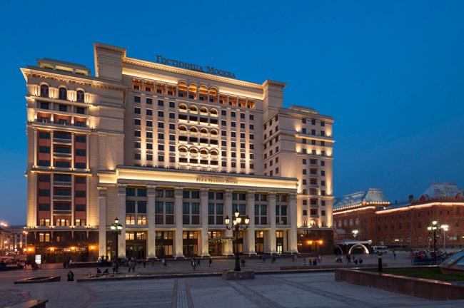 The Four Seasons Hotel Moscow is now open.