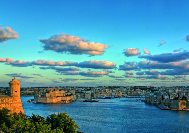The Grand Harbour in Valletta. (Photo credit: Clive Vella.)