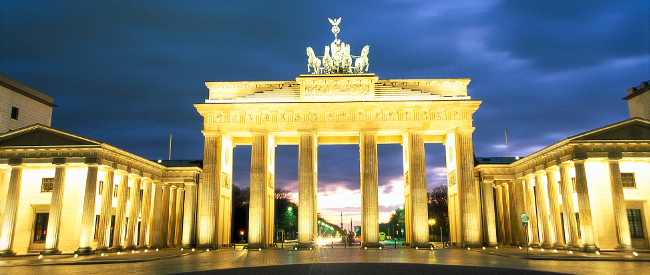 The Berlin Brandenburg Gate.