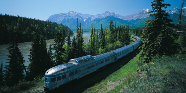 The Canadian in route.