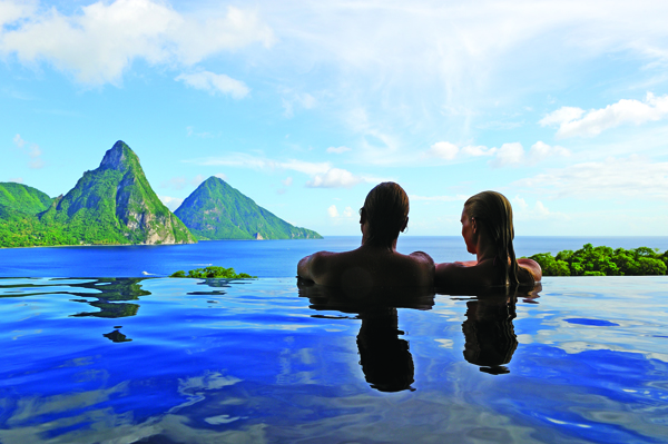 Stunning views from Jade Mountain.