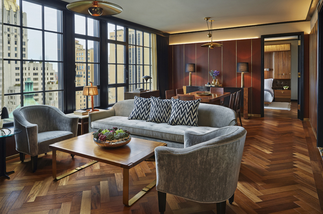 The Viceroy New York's Suite 57.