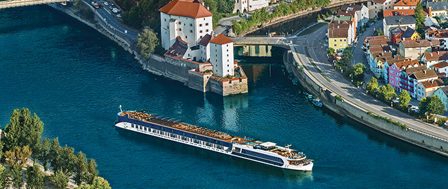 AmaWaterways in Passau, Germany.