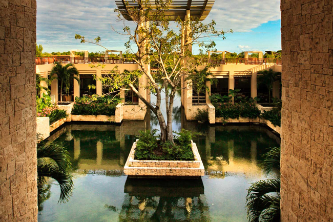 Banyan Tree Mayakoba in Riviera Maya, Mexico.