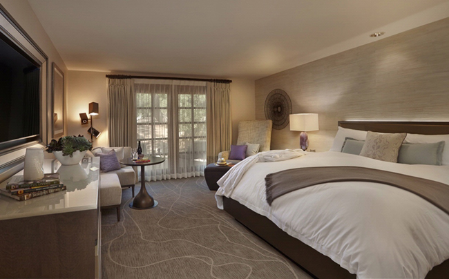A casita-style room at the Miraval Arizona Resort & Spa.