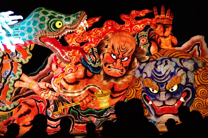 The Nebuta Matsuri Festival, a mainstay of summer, has giant paper lantern floats taking over the city. The Nebuta Matsuri Festival, a mainstay of summer, has giant paper lantern floats taking over the city.