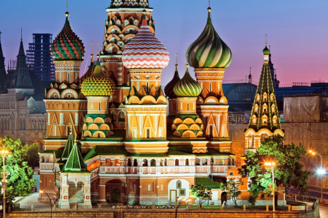 St. Basil's Cathedral with R. Crusoe & Son