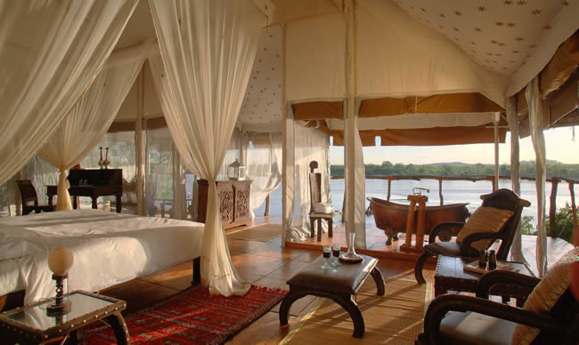 The Retreat in Selous on A Chic African Retreat. (Photo courtesy of The Retreat Selous.)