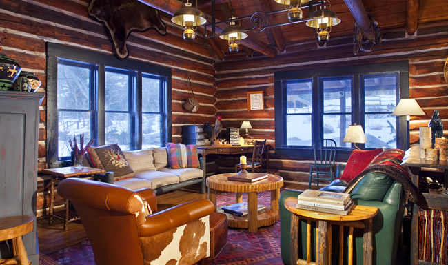 Elk Lodge at Smith Fork Ranch in Colorado.