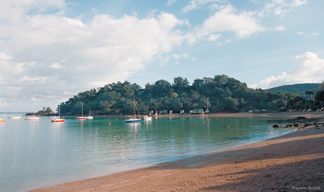Rocky Bay, Waiheke. (Photo courtesy of Kieran Scott.)
