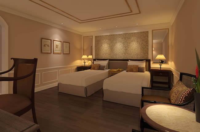 Superior Suite on the Mekong Navigator.