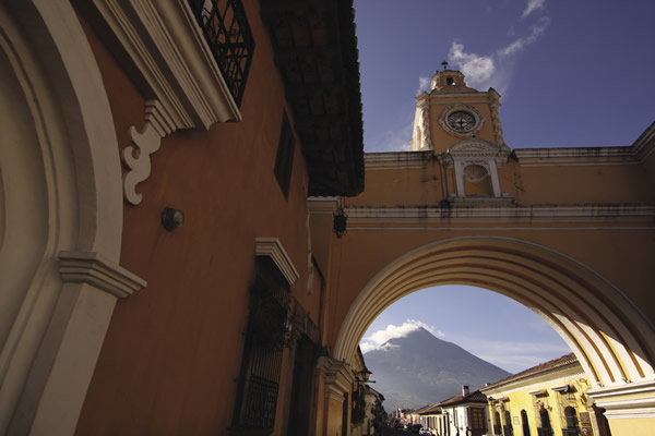Antigua is known for its colonial churches and edifices.
