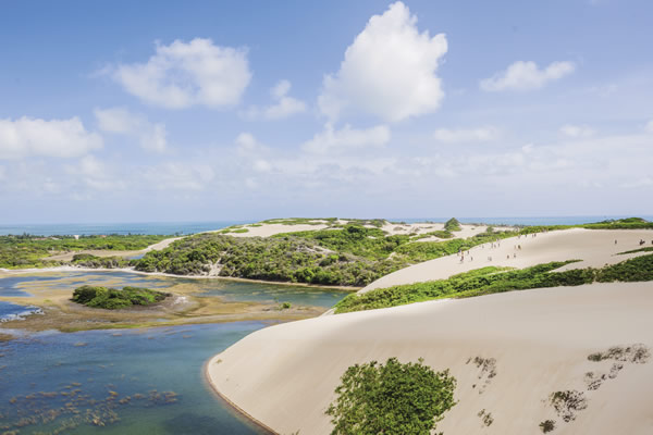 Genipabu Dunes in Natal.
