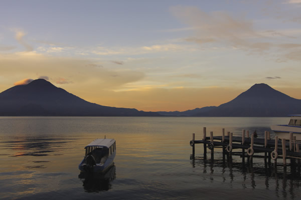 Lake Atitlan is the country's most majestic natural wonder.