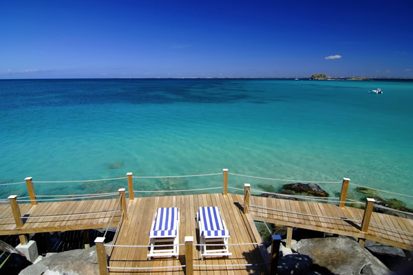 Grand Case Beach Club in St. Martin offers a laid-back vibe.