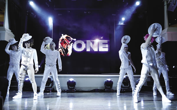 The new Michael Jackson ONE by Cirque de Soleil at Mandalay Bay.