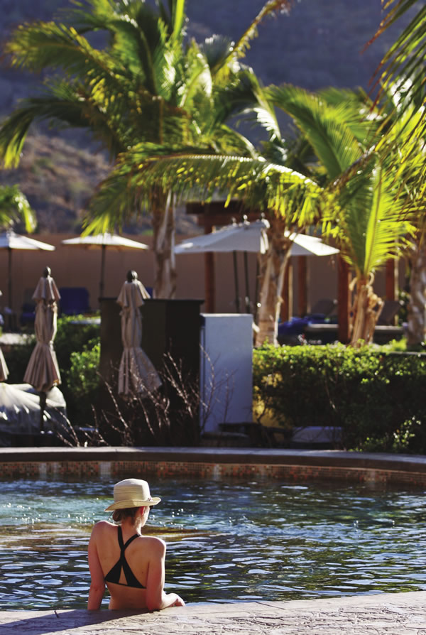The resort offers ample opportunity to relax.
