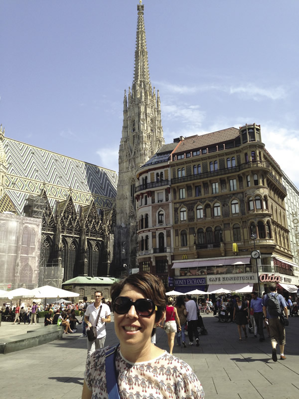 That's me in Vienna.