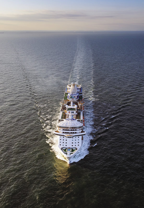 The 141,000-ton Royal Princess is Princess Cruises' first new ship in five years.