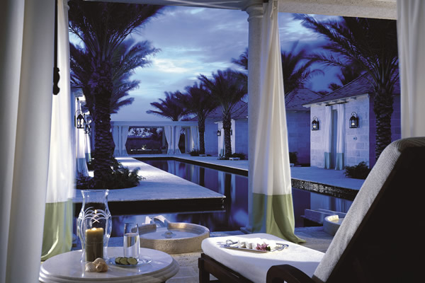 The 26,000 square foot Spa at Regent Palms.