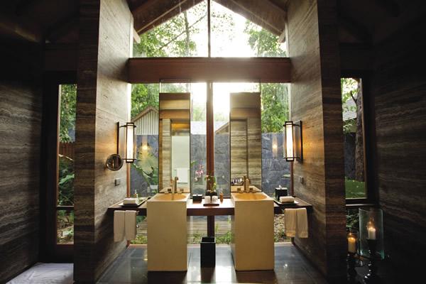 The Datai Langkawi in Malaysia features 14 Beach Villas located just steps from the Andaman Sea.
