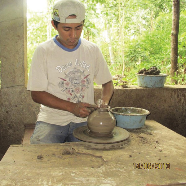 Pottery workshop in Pueblos Blancos.