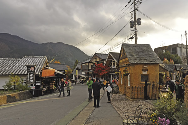 The village of Yuifin in Kyushu is a classic Japanese destination.
