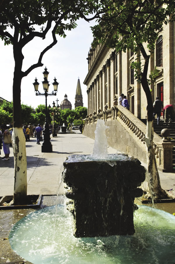 Degollado Theatre in Guadalajara.