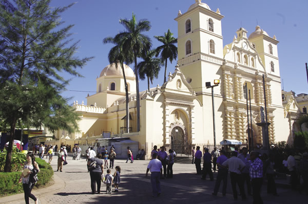 Honduras' capital, Tegucigalpa.