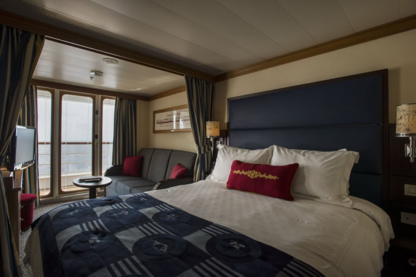 Stateroom with verandah.