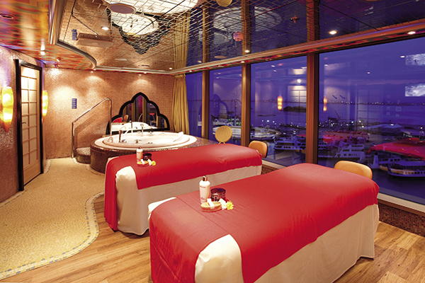 Samsara Spa on the Costa Luminosa