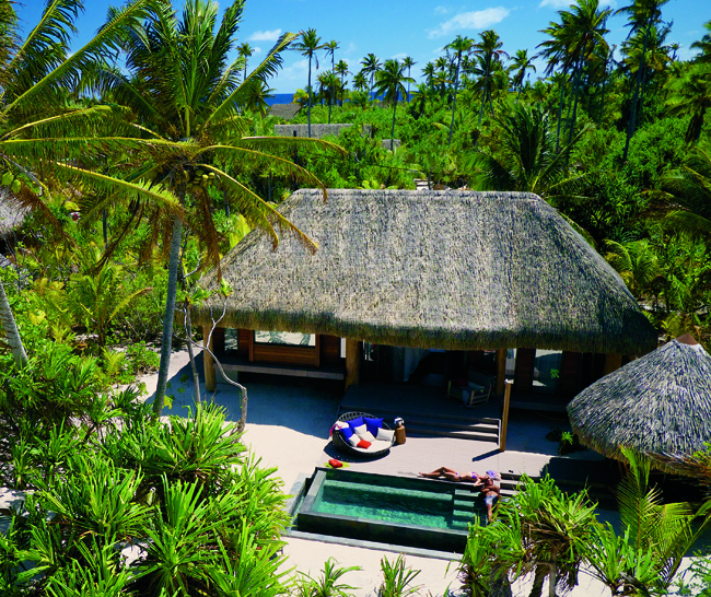 The Brando villa with private pool. (Photo credit tim-mckenna.com.)