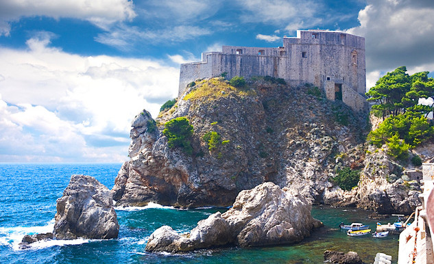 Fort Lovrjenac in Croatia.