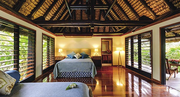 Bure accommodations at Jean-Michel Cousteau Resort.