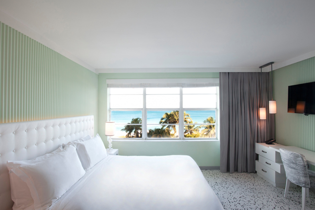 Ocean-facing Metropolitan room at Metropolitan by COMO.