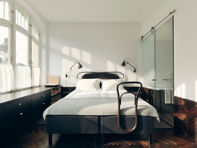 Room in the renovated Miss Clara Hotel. (Photo courtesy of Design Hotels.)