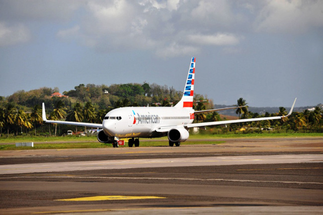 American Airlines adds non-stop service to Martinique.