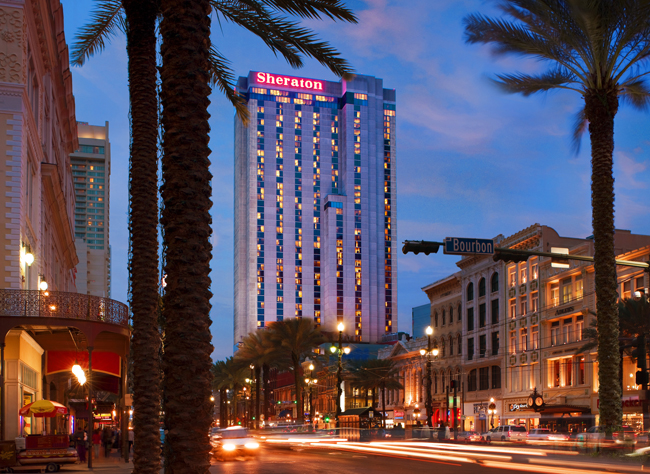 Guests can immerse themselves in art at the Sheraton New Orleans with George Rodrigue Gallery and photography by Jack Robinson on display.