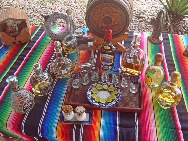 It's a tequila fiesta at Las Almandas.