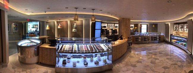 Chez Bon Bon opened earlier this month at the Fontainebleau Miami Beach.