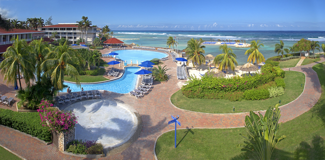 It's a girls' getaway in Jamaica.