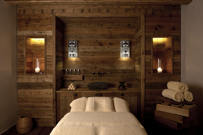 Guests enjoy a relaxful retreat at Alpina Gstaad.