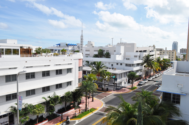 View from one of theTerrace King Suites.